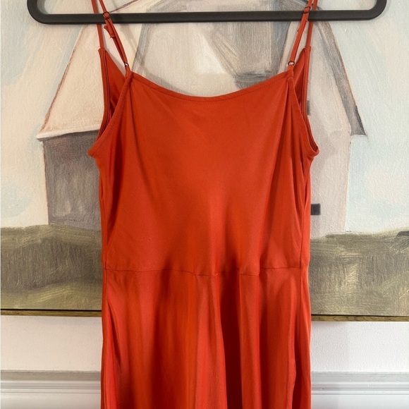 ANTHROPOLOGIE “Elyse” Slip Dress Burnt Orange Size Small - Picture 10 of 10